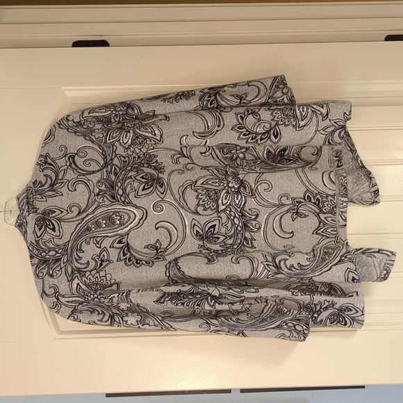 Alfred Dunner Layered-Look Blouse - Picture 2 of 11